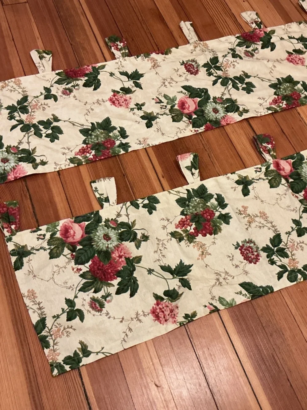 Vintage Waverly Garden Valances